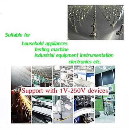 Imagem de Interruptor de alternância VONVOFF ON/OFF SPST 3-240V 3A/6A com fios 10 unidades