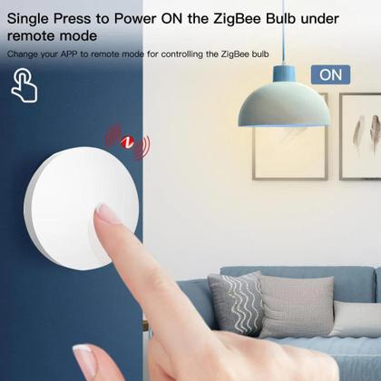 Imagem de Interruptor De Cena Inteligente Tuya ZigBee Com Bateria, Automação Smart Life, Ligação Inteligente