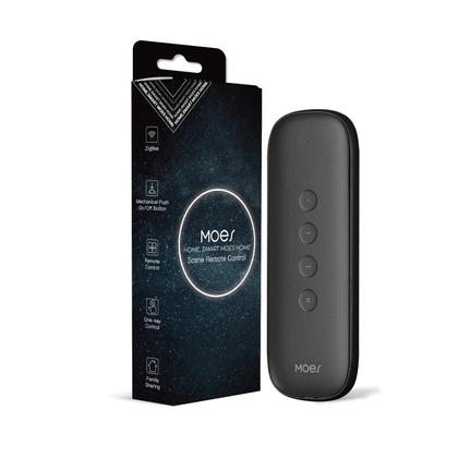 Imagem de Interruptor De Cena Inteligente Tuya ZigBee Portátil E Leve Com Controle Remoto Sem Fio De 4 Botões,