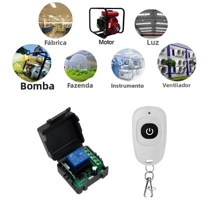 Imagem de Interruptor De Controle Remoto Sem Fio Universal RF 12V 1CH 433Mhz Módulo Receptor De Relé DIY