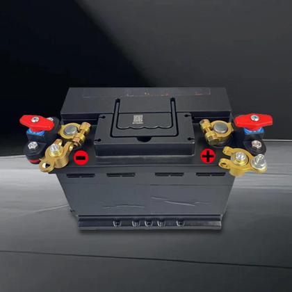 Imagem de Interruptor De Desconexão De Bateria Universal De Dupla Face Com Rotação Manual E Automática