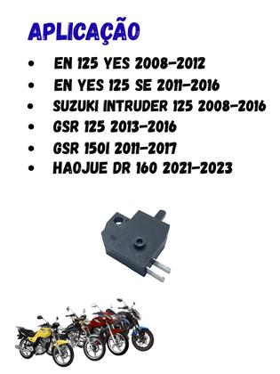 Imagem de Interruptor de Embreagem EN 125 Yes 2008-2012/ EN Yes 125 SE 2011-2016/ Intruder 125 2008-2016/ GSR125 13-16/ GSR150I