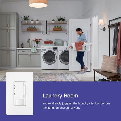 Imagem de Interruptor de intensidade com sensor de movimento Lutron Maestro LED+ 150W