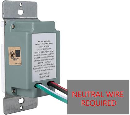 Imagem de Interruptor de luz com sensor de movimento EverElectrix, pacote com 10 unidades internas