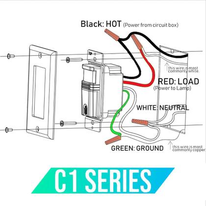 Imagem de Interruptor de luz com sensor de movimento EverElectrix, pacote com 10 unidades internas