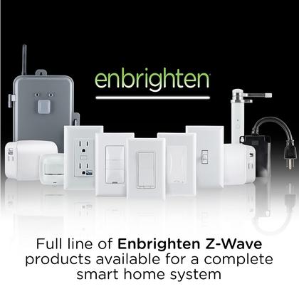Imagem de Interruptor de luz com sensor de movimento inteligente Enbrighten Z-Wave 26931