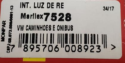 Imagem de Interruptor de luz de ré Ford Cargo, caminhões VW Volkswagen