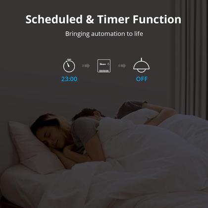Imagem de Interruptor de luz inteligente SONOFF ZBMINI ZigBee 3.0, pacote com 2
