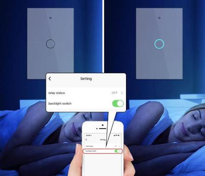 Imagem de Interruptor De Luz Inteligente Wifi Rf433 S/ Fio Neutro 110V