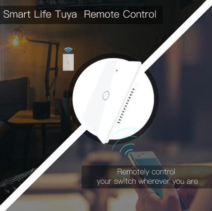 Imagem de Interruptor De Luz Inteligente Wifi Rf433 S/ Fio Neutro 110V