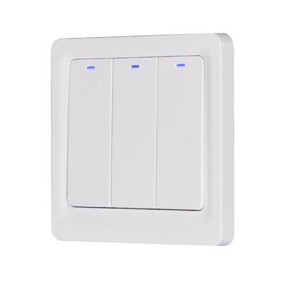 Imagem de Interruptor De Luz Inteligente ZigBee Tuya Com Fio Neutro Opcional Controle Por Aplicativo E Voz