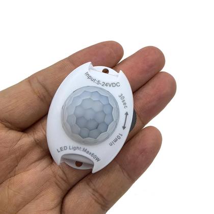 Imagem de Interruptor De Luz LED Com Sensor De Movimento 12V, Detector De Movimento Ativado Por Timer 5V DC on