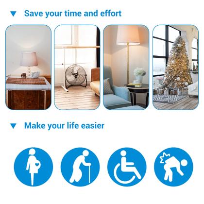 Imagem de Interruptor de luz sem fio montado na parede DEWENWILS Remote Control