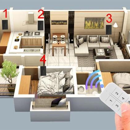 Imagem de Interruptor de Luz Wi-Fi Inteligente - Controle por App, Alexa e Google (Fio Neutro)