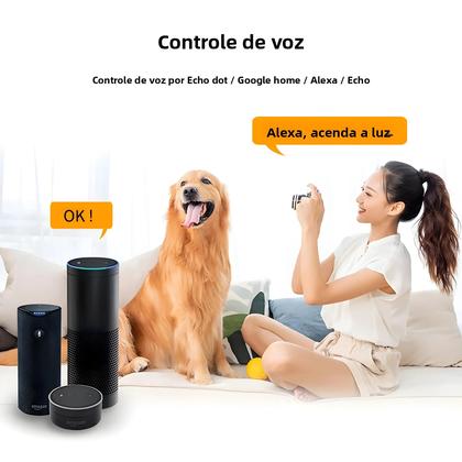 Imagem de Interruptor De Luz WiFi Para Parede Dos EUA, Fio Neutro Necessário, Tuya Smart Life, Alexa, Google