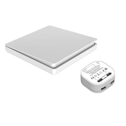 Imagem de Interruptor De Parede Sem Fio À Prova d'Água Autoalimentado Tipo 86 RF433Mhz Sem Necessidade De