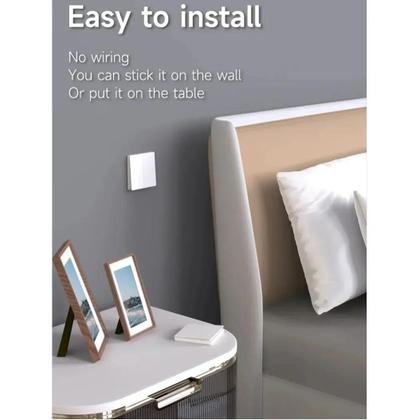 Imagem de Interruptor De Parede Sem Fio À Prova d'Água Autoalimentado Tipo 86 RF433Mhz Sem Necessidade De