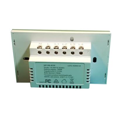 Imagem de Interruptor de Parede Wifi 3 Botões