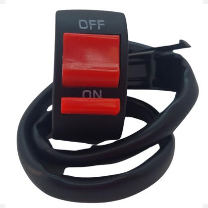 Imagem de Interruptor De Partida Para Honda Nxr 150 Bros Ks 2006 2007 2008 2009 2010 Start Stop Emergencial