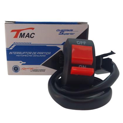 Imagem de Interruptor De Partida Para Honda Nxr 150 Bros Ks 2006 2007 2008 2009 2010 Start Stop Emergencial