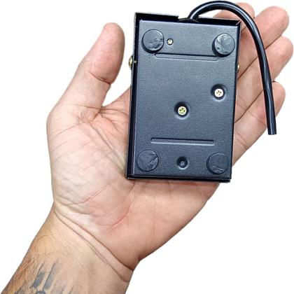 Imagem de Interruptor de Pedal Comando Pedaleira Metal 10a Sem Proteção 1na+1nf Bivolt