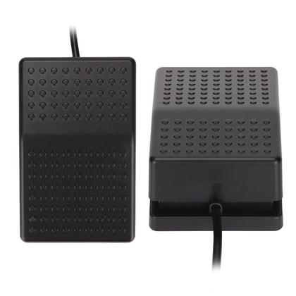 Imagem de Interruptor de pedal USB para jogos, programa de controle de uma tecla, mouse de computador, teclado com luz indicadora, interruptor mecânico de pedal, para zoom, configurações da chave de transcrição, testes de fábrica, controle de instrumentos