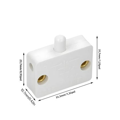 Imagem de Interruptor De Reinício Automático 250V Com Controle Por Toque Para Armários De Armazenamento,