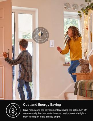 Imagem de Interruptor de sensor de movimento Kasa Smart WiFi de pólo único branco