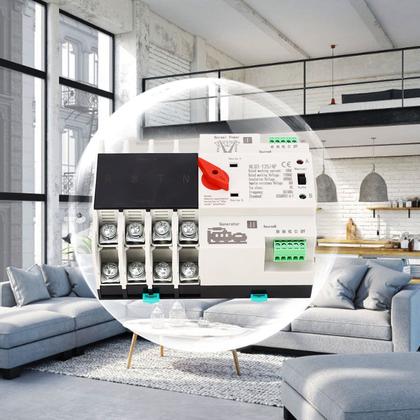 Imagem de Interruptor de transferência automática de energia Focket NLQ3 125 4P 100A