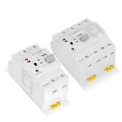 Imagem de Interruptor De Transferência Automática Dual Power 2P 4P TONGOU Para Trilho DIN, Seletor Elétrico