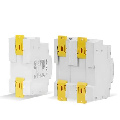 Imagem de Interruptor De Transferência Automática Dual Power 2P 4P TONGOU Para Trilho DIN, Seletor Elétrico