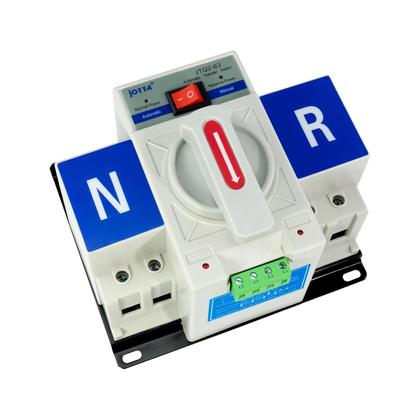Imagem de Interruptor De Transferência Automático 63A 2P 220V 110V 50/60Hz, Disjuntor De Mudança Manual De