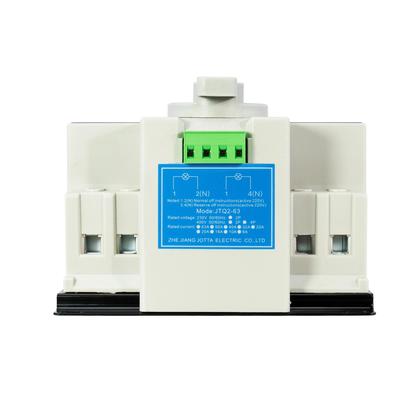 Imagem de Interruptor De Transferência Automático 63A 2P 220V 110V 50/60Hz, Disjuntor De Mudança Manual De