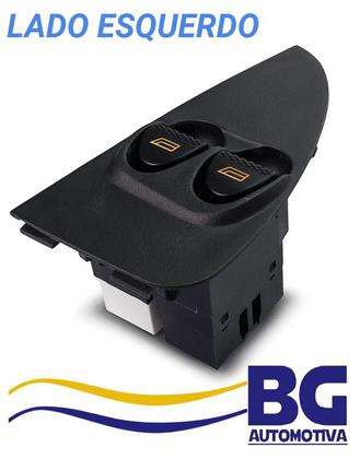 Imagem de Interruptor de Vidro Elétrico do Palio Weekend, Siena  Strada  01/ - Lado Esquerdo