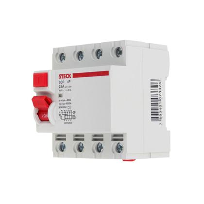 Imagem de Interruptor diferencial  4p 25a 30ma steck sdr42530