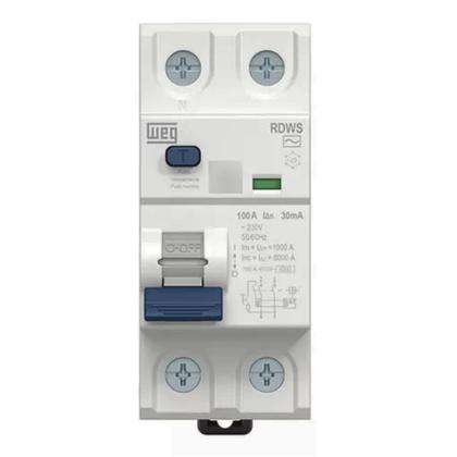 Imagem de Interruptor Diferencial Dr Rdws 40a 30ma 2p Bipolar Weg