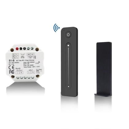 Imagem de Interruptor Dimmer LED Sem Fio RF 220V 24G R11 Triac AC 230V Para Lâmpada LED