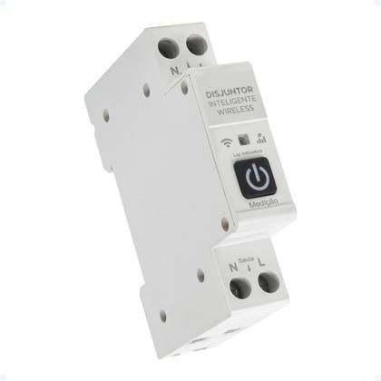 Imagem de Interruptor Disjuntor 63 Inteligente Wifi P/ Quadro Eletrico