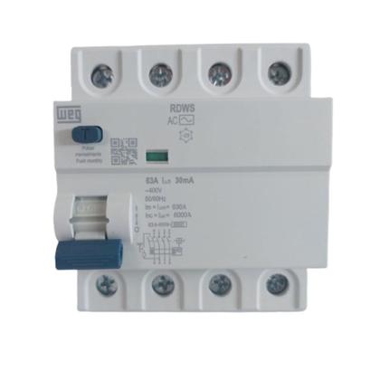 Imagem de Interruptor DR 4 Polos 63A RDWS-AC-30-63-4-D99 Weg