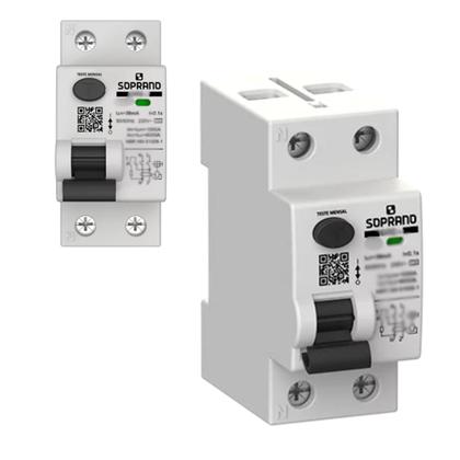 Imagem de Interruptor DR Bipolar 2p 40a 30ma Soprano DRS- L