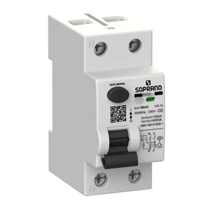 Imagem de Interruptor Dr Bipolar 63a 30ma Soprano DRS- L