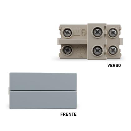 Imagem de Interruptor Duplo 2 em 1 Paralelo Cinza Sleek MarGirius