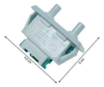 Imagem de Interruptor Duplo Geladeira Electrolux Dff44 Dc47 64484557