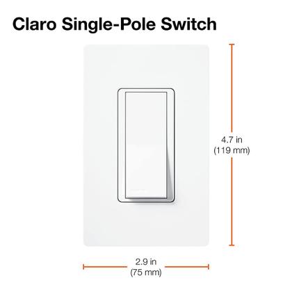 Imagem de Interruptor Electrónico Lutron SC-1PS-PD 15 Amperios Unipolar Paladio