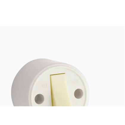 Imagem de Interruptor Externo Fame Redondo Cinza 1 Simples