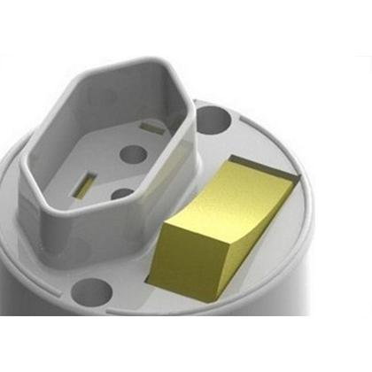 Imagem de Interruptor Externo Ilumi Redondo + Tomada 2P+T. 20A. 16541 - Kit C/10 Pecas