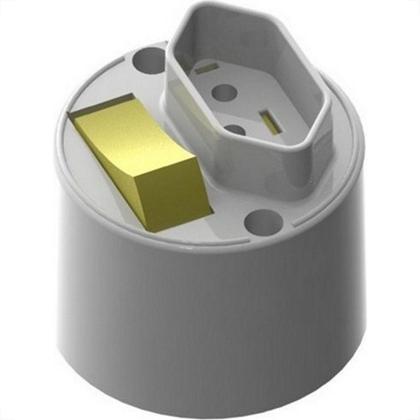 Imagem de Interruptor Externo Ilumi Redondo + Tomada 2P+T. 20A. 16541 - Kit C/10 Pecas