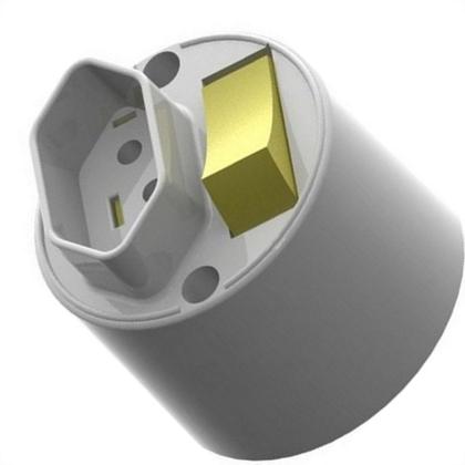 Imagem de Interruptor Externo Ilumi Redondo + Tomada 2P+T. 20A. 16541 - Kit C/10 Pecas