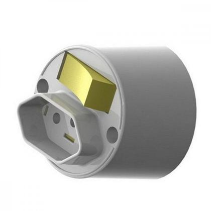 Imagem de Interruptor Externo Ilumi Redondo + Tomada 2P+T. 20A. 16541 . / Kit C/ 10 Peças