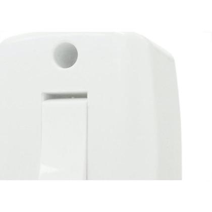 Imagem de Interruptor Externo Ilumi Retangular Branco 1 Simples 16553Pct - Kit C/10